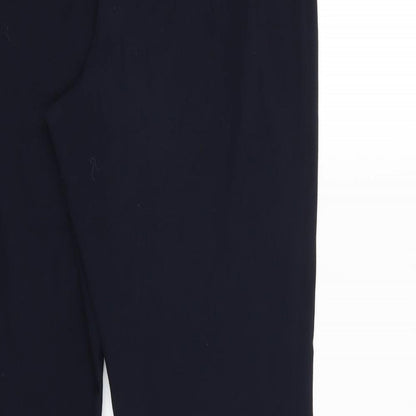 Womens UK Size 12 Marks and Spencer Regular Fit  Blue Trousers