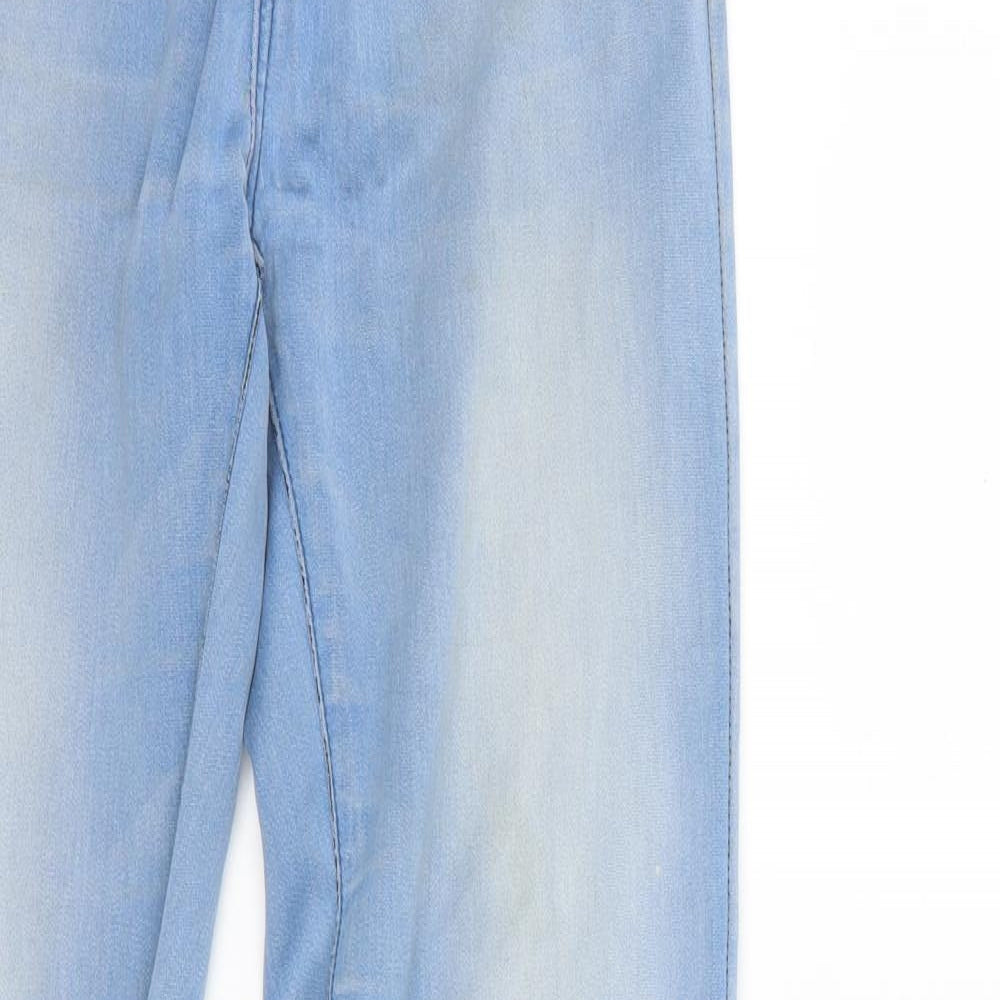 Denim & Co. Womens Blue  Denim Skinny Jeans Size 10 L32 in