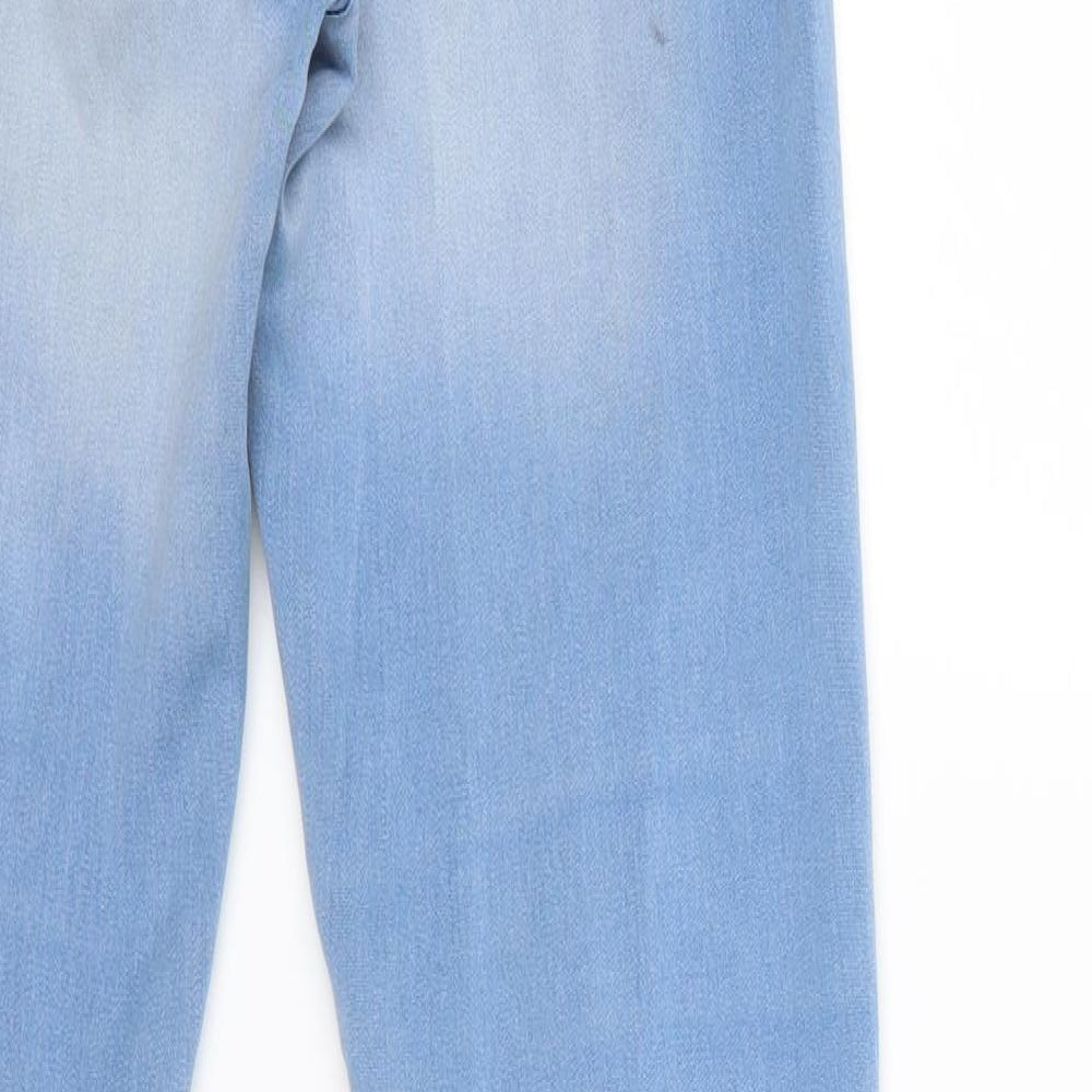 Denim & Co. Womens Blue  Denim Skinny Jeans Size 10 L32 in