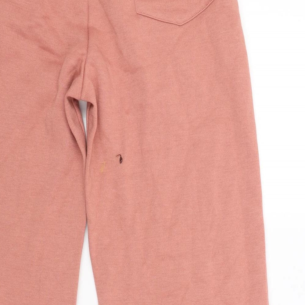 Chelsea peers Womens Red  Jersey Jogger Trousers Size S L28 in