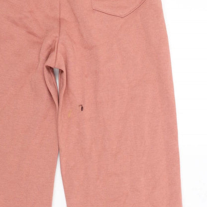 Chelsea peers Womens Red  Jersey Jogger Trousers Size S L28 in