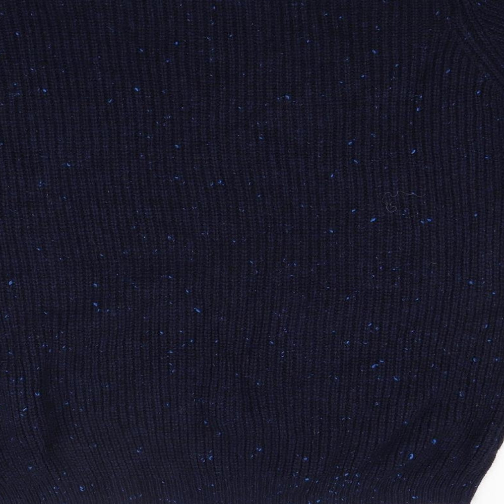 Buton Mens Blue  Knit Pullover Jumper Size XL