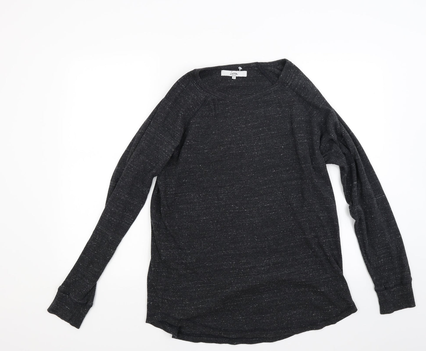 Loom Womens Grey  Knit Pullover Jumper Size M