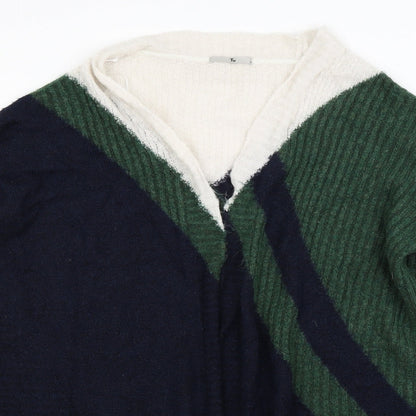 TU Womens Blue  Knit Pullover Jumper Size 14