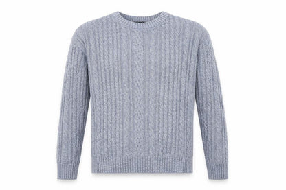 Cedarwood State Mens Blue Knit Pullover Jumper Size M