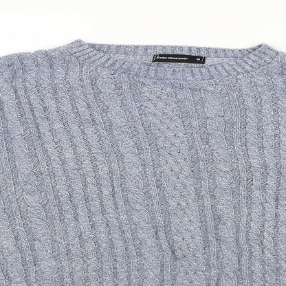 Ceader wood state Mens Blue  Knit Pullover Jumper Size M