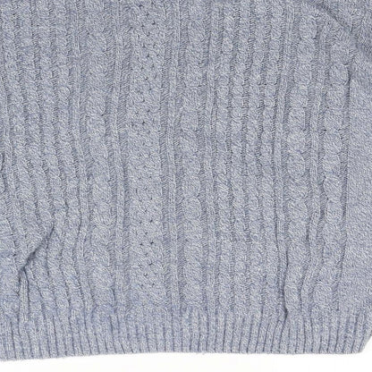 Ceader wood state Mens Blue  Knit Pullover Jumper Size M