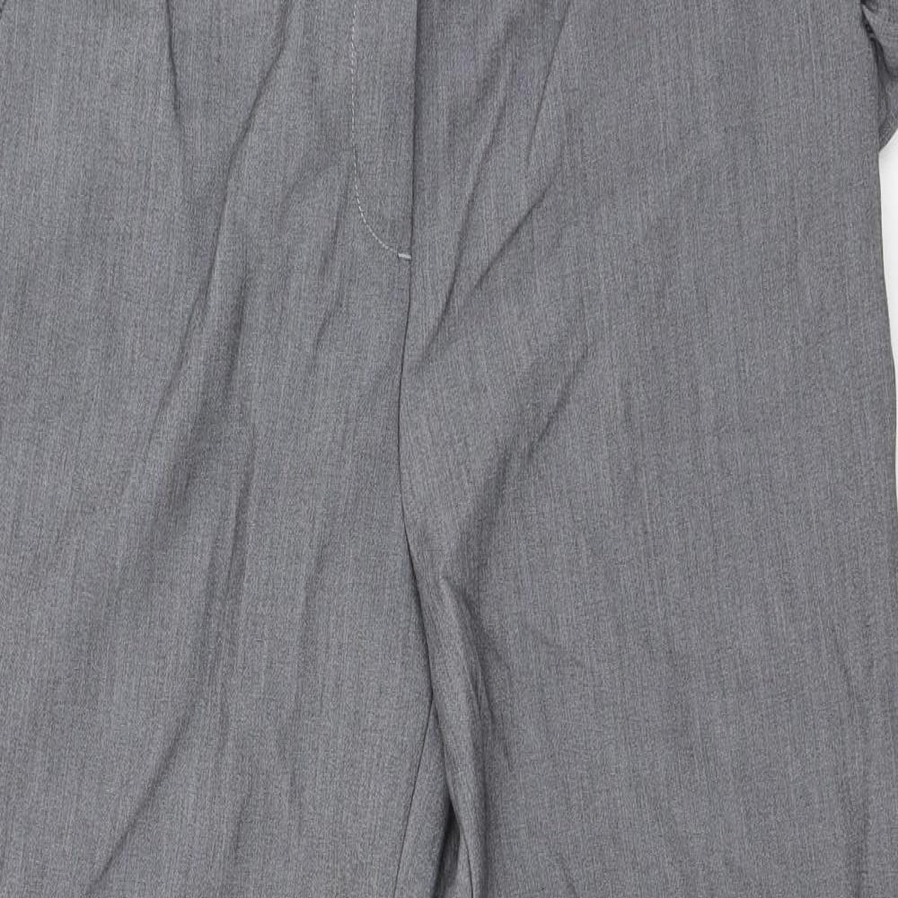 Womens UK Size 10 Hilary Radley Regular Fit  Grey Trousers