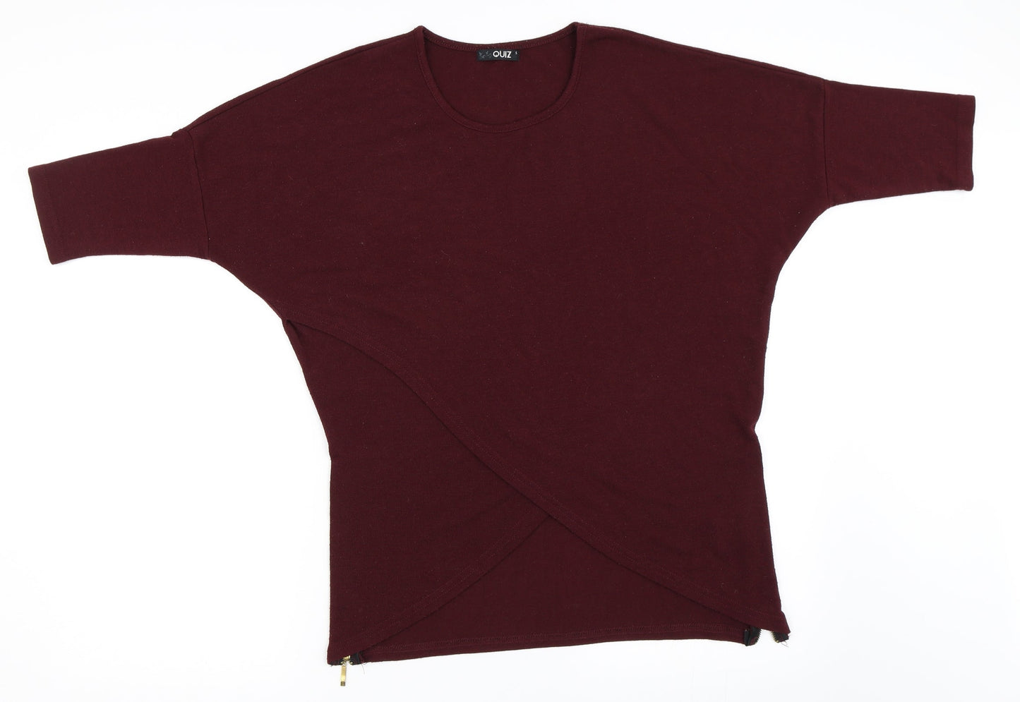 Quiz Womens Red   Pullover Jumper Size S