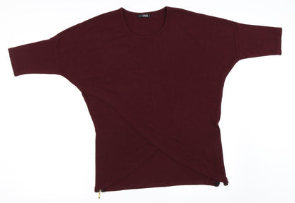 Quiz Womens Red   Pullover Jumper Size S