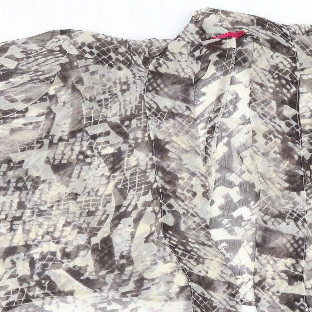 Boohoo Womens Beige   Cardigan Jumper Size 14