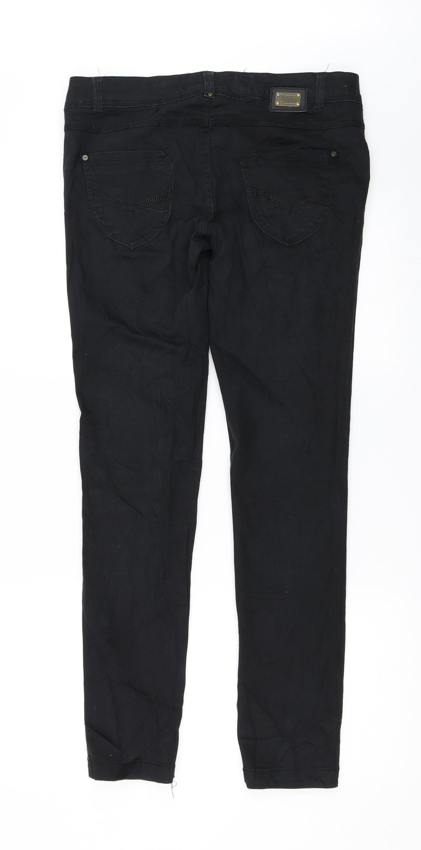 Pull&Bear Womens Black   Skinny Jeans Size 42 L30 in