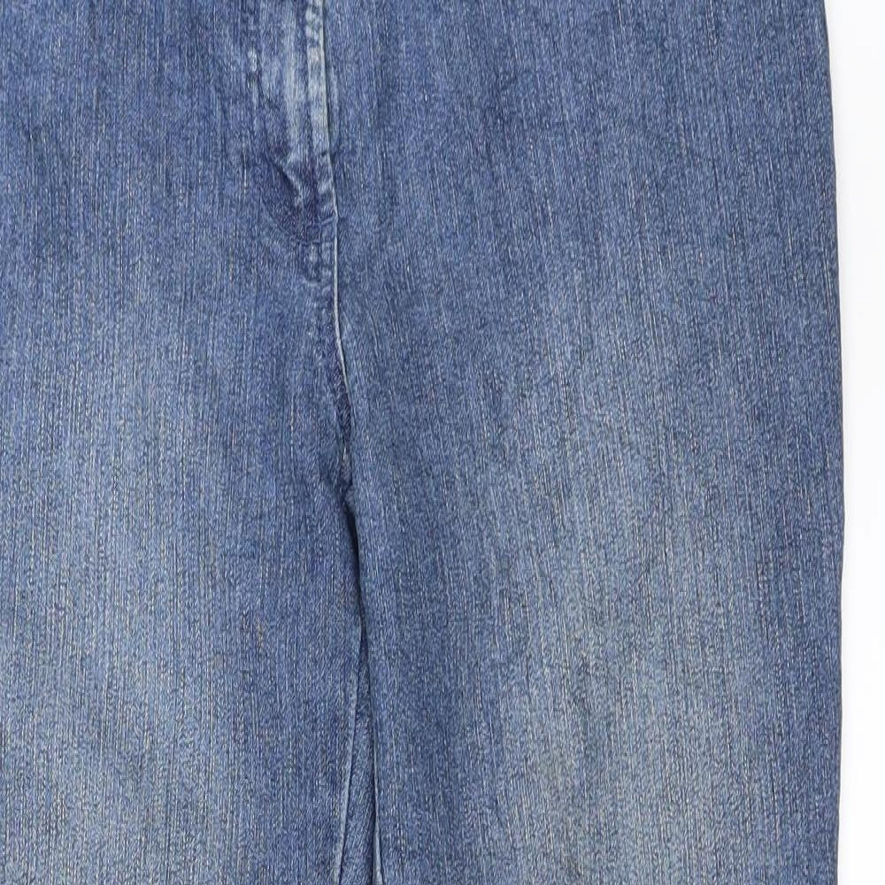 Vianni Womens Blue  Denim Straight Jeans Size 40 L27 in