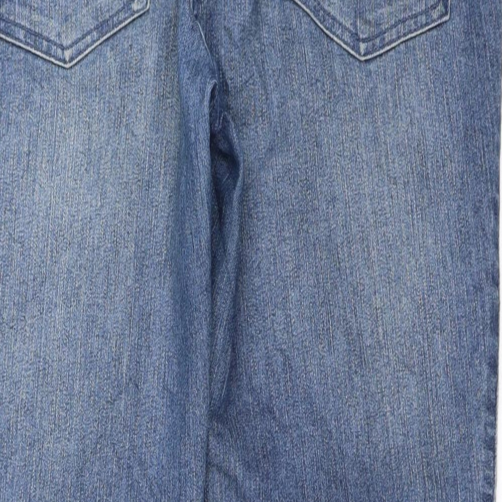 Vianni Womens Blue  Denim Straight Jeans Size 40 L27 in