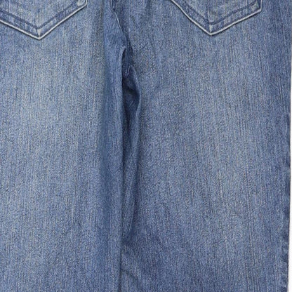 Vianni Womens Blue  Denim Straight Jeans Size 40 L27 in
