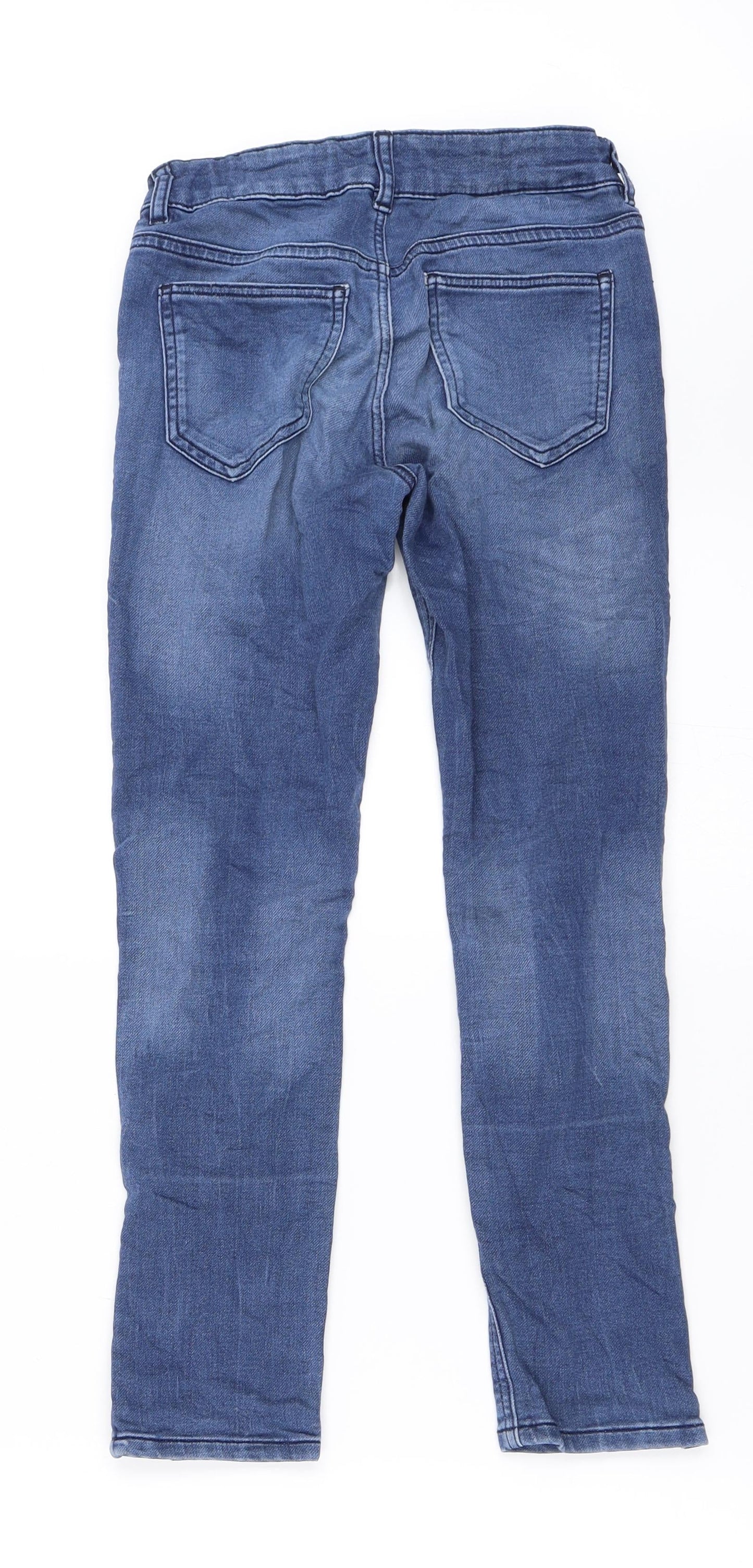 Lindex Girls Blue  Denim Skinny Jeans Size 9 Years
