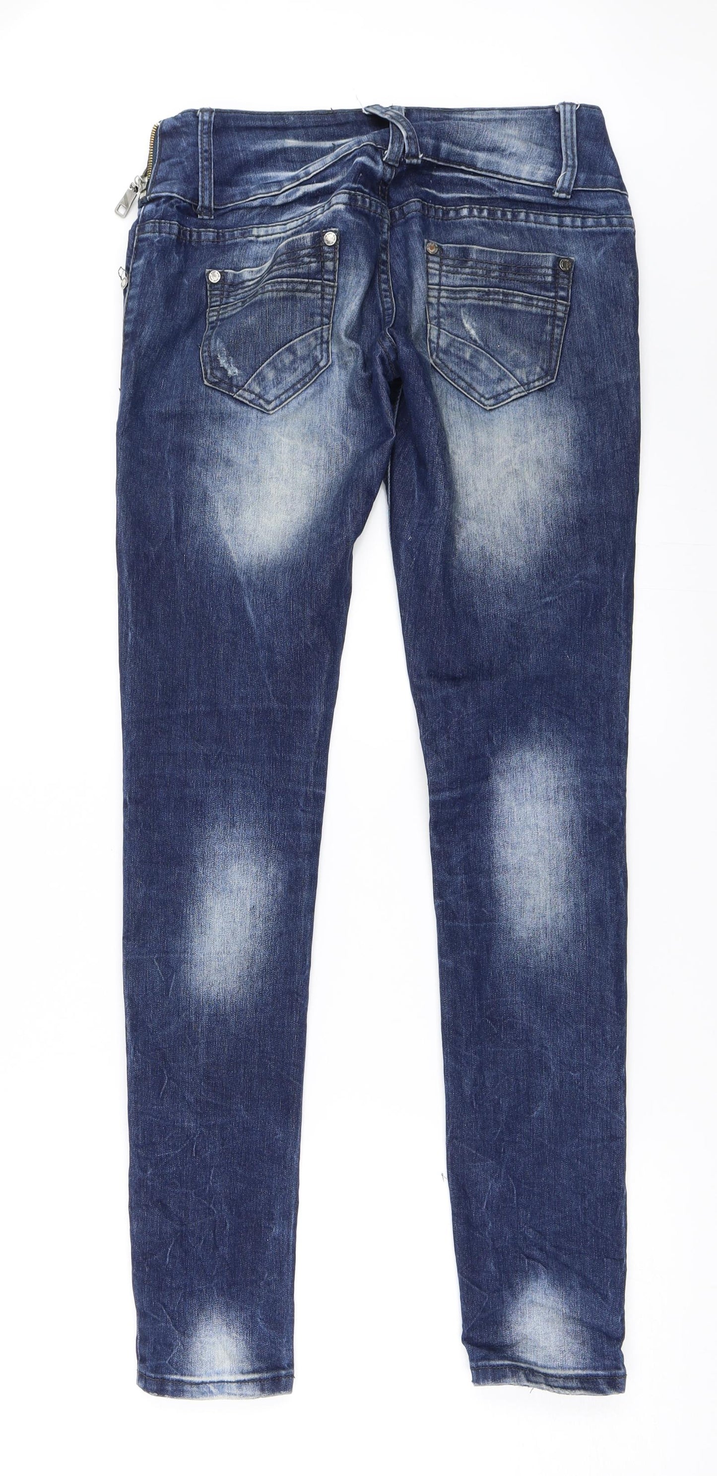 CINC Womens Blue  Denim Skinny Jeans Size 28 in L32 in