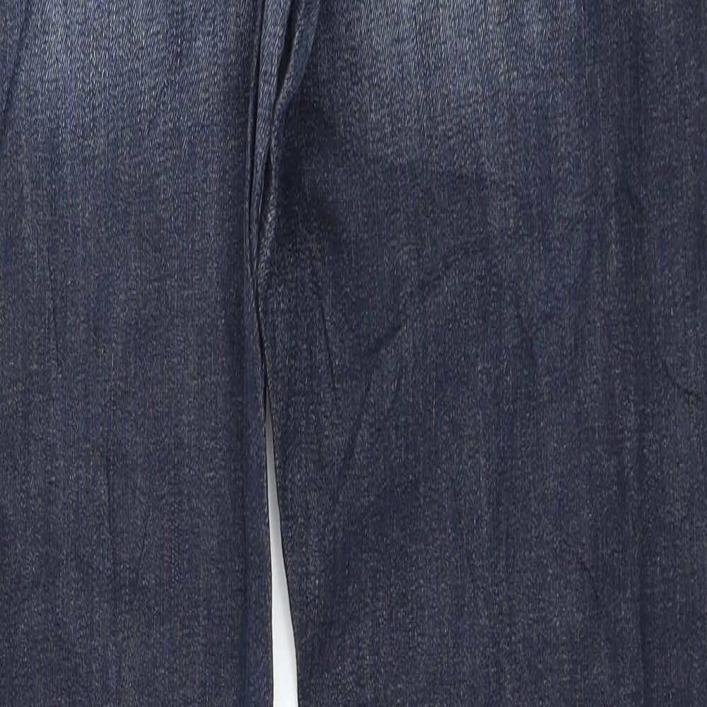 Skin Womens Blue  Denim Straight Jeans Size 32 in L32 in