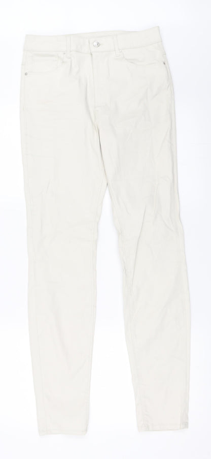 Zara Womens Beige   Skinny Jeans Size 40 L30 in