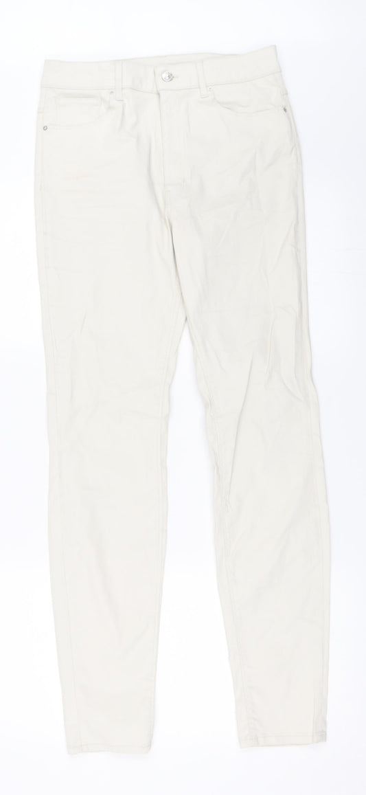 Zara Womens Beige   Skinny Jeans Size 40 L30 in