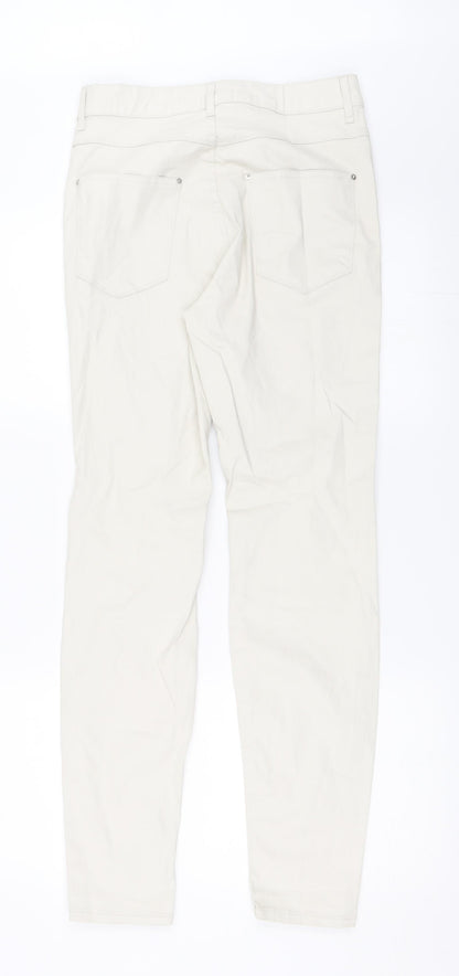 Zara Womens Beige   Skinny Jeans Size 40 L30 in
