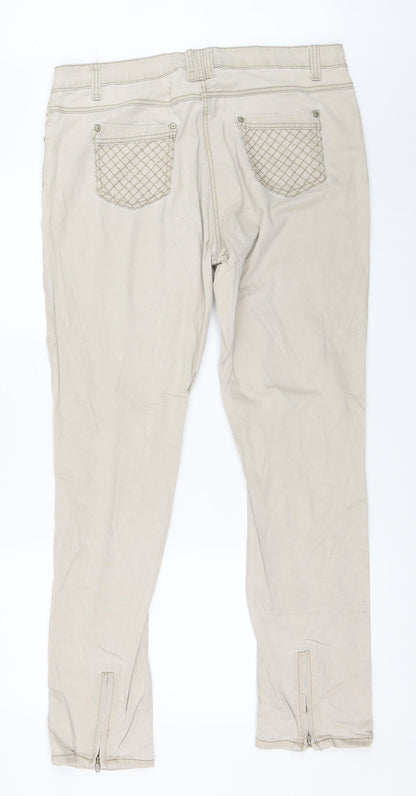 Gina Benotti Womens Beige   Straight Jeans Size 46 L31 in