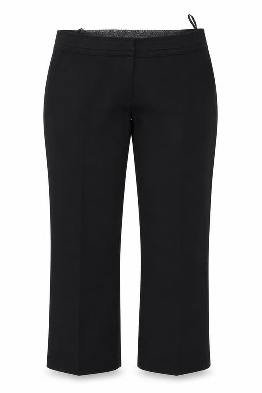 Womens UK Size 18 BM Collection Regular Fit  Black Trousers