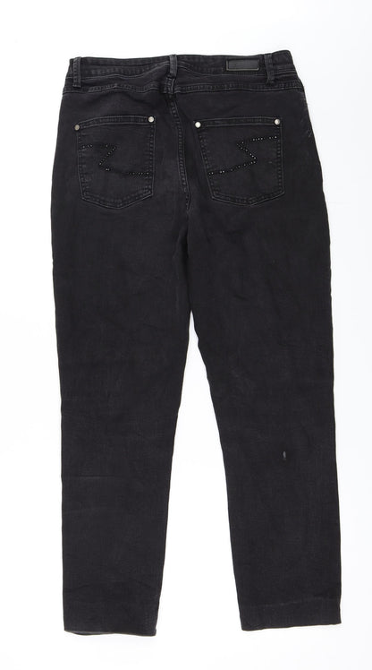 zavanna Womens Black   Straight Jeans Size 42 L27 in