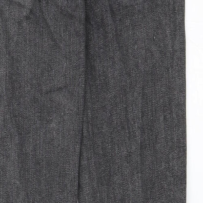 Womens UK Size 8 Marks and Spencer Regular Fit Straight Grey Jeans