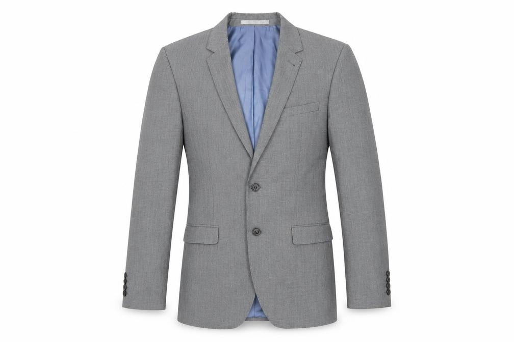 Mens UK Size 36 Burton Regular Grey Suit Jacket