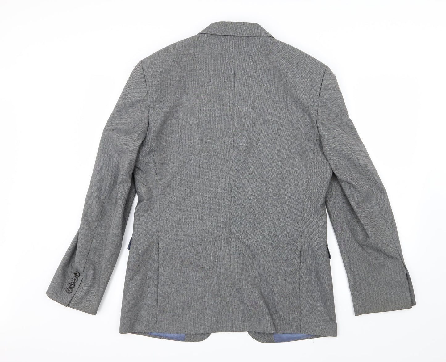 Mens UK Size 36 Burton Regular Grey Suit Jacket
