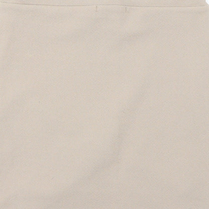 PRETTYLITTLETHING Womens Beige   Straight & Pencil Skirt Size 8