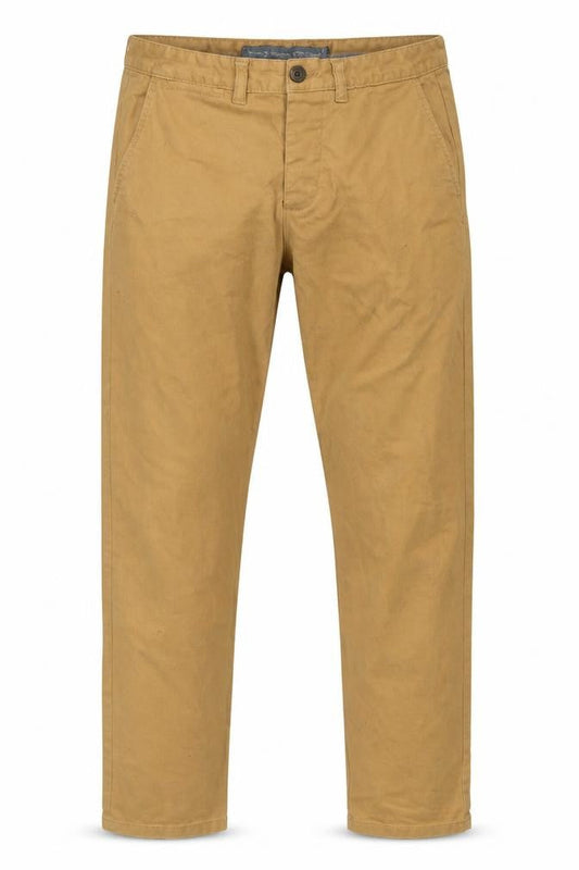 Mens UK Size 29 in Denim Co. Regular Fit  Brown Trousers