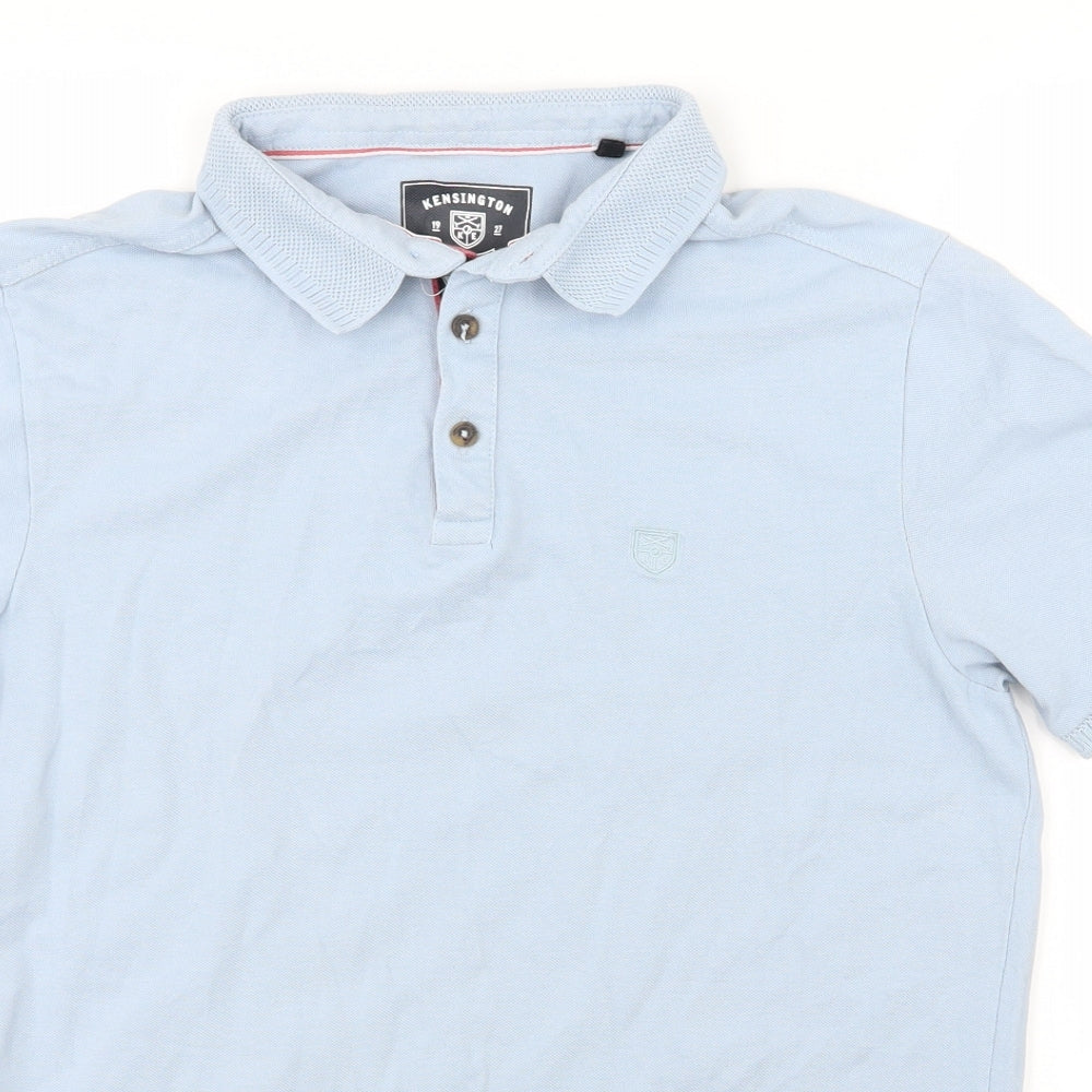 Kensington Mens Blue    Polo Size M