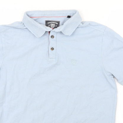 Kensington Mens Blue    Polo Size M
