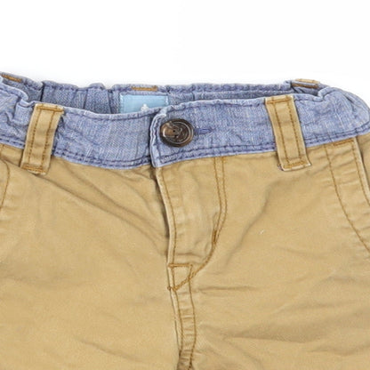 Gap Boys Brown   Cropped Trousers Size 12-18 Months