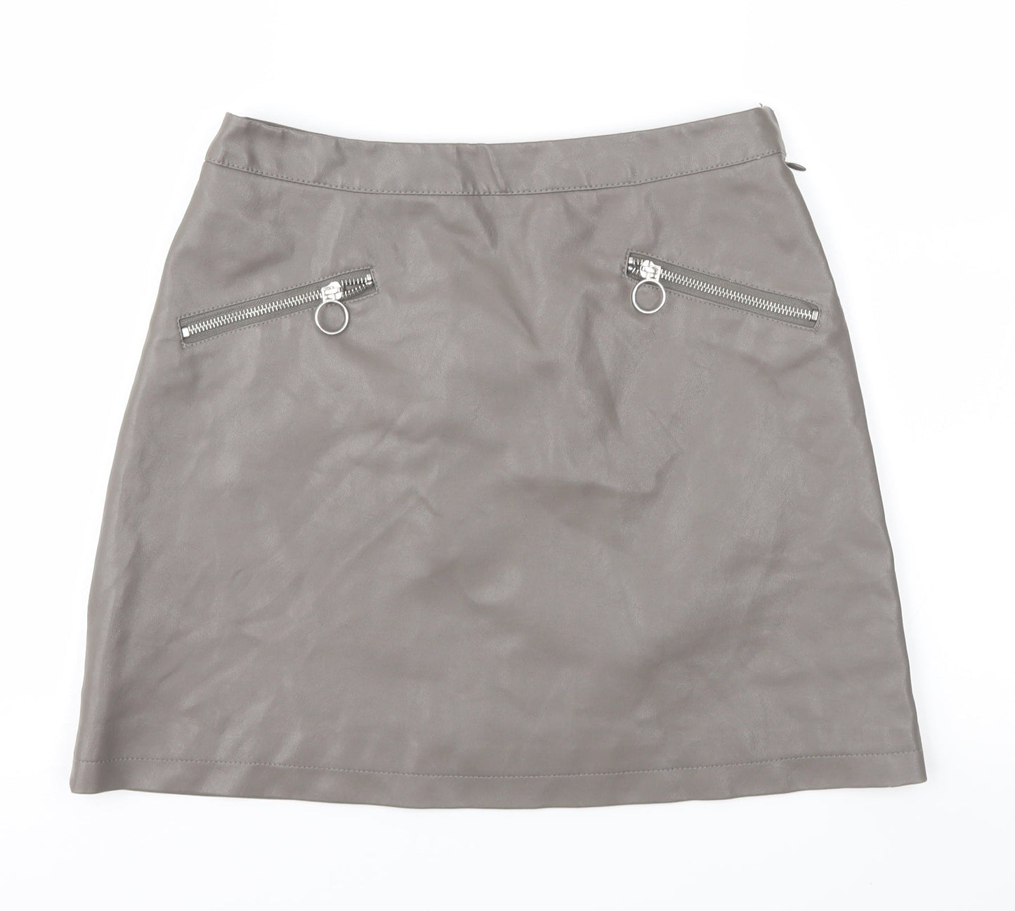 Primark Womens Brown   A-Line Skirt Size 8