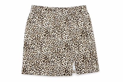 SHEIN Womens Brown Animal Print  A-Line Skirt Size M