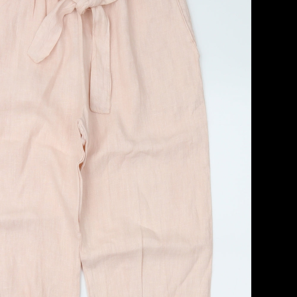 Womens UK Size 32 in Preworn Regular Fit  Pink Trousers