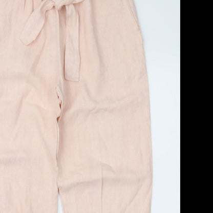 Womens UK Size 32 in Preworn Regular Fit  Pink Trousers
