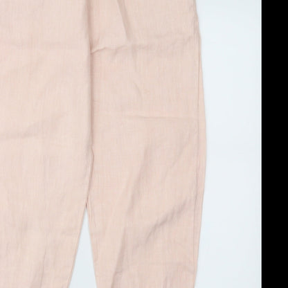 Womens UK Size 32 in Preworn Regular Fit  Pink Trousers