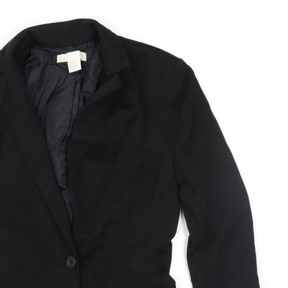 H&M Womens Black   Jacket Suit Jacket Size 4