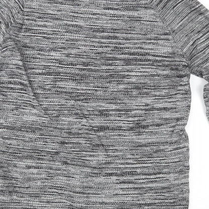 rimark Mens Grey  Knit Pullover Jumper Size S