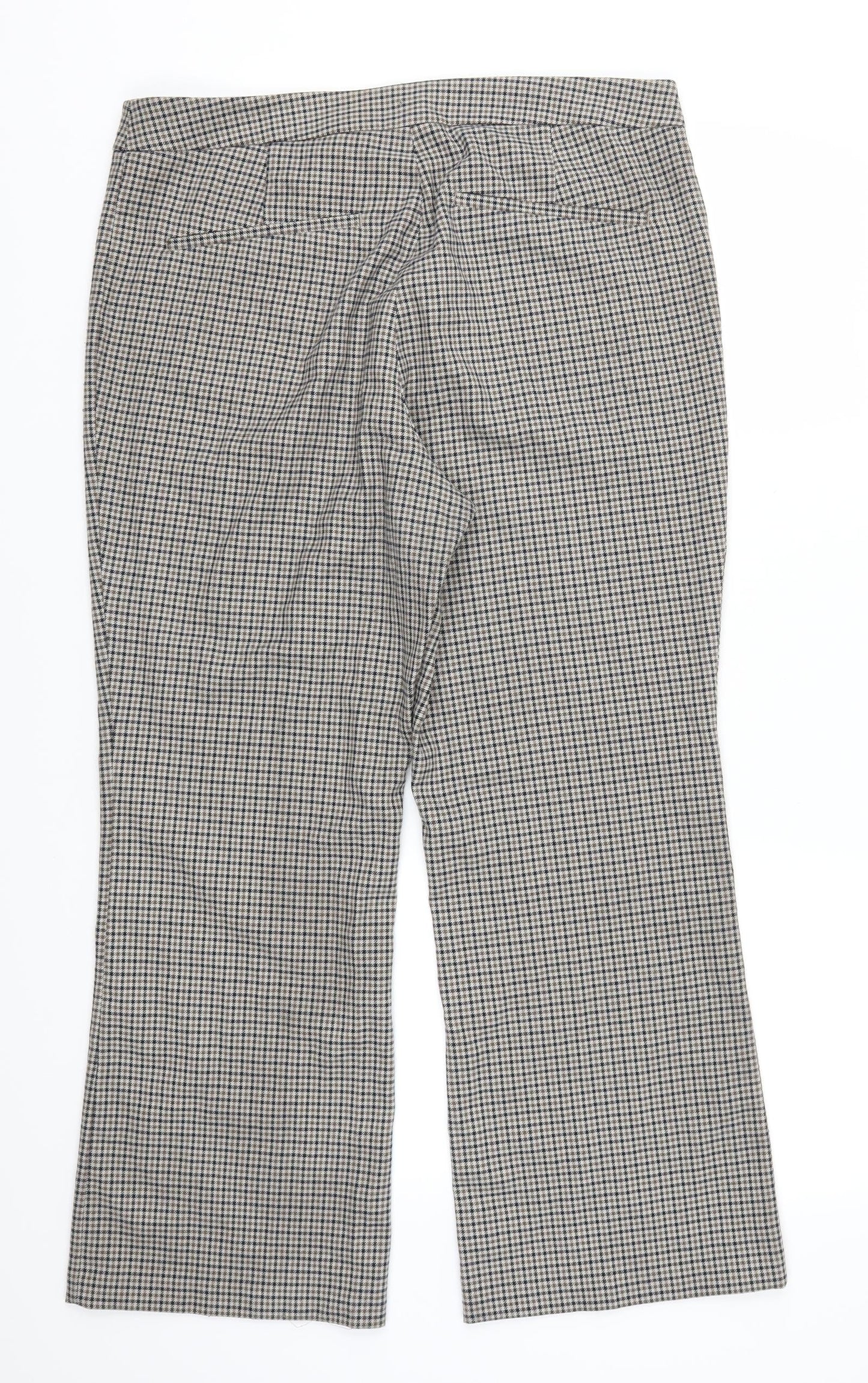 Womens UK Size 16 H&M Regular Fit  Brown Trousers