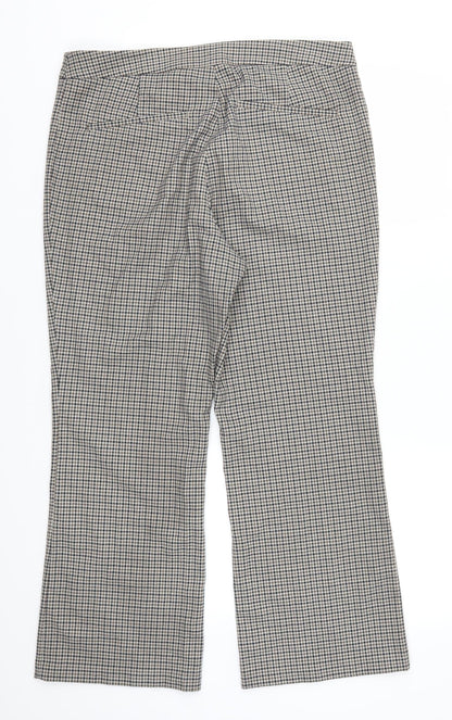 Womens UK Size 16 H&M Regular Fit  Brown Trousers