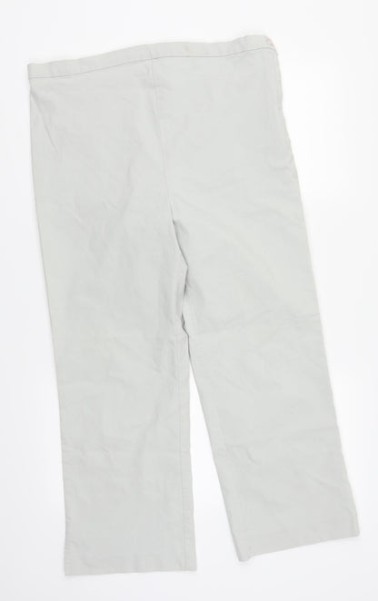 Mama Womens Grey   Trousers  Size L L25 in