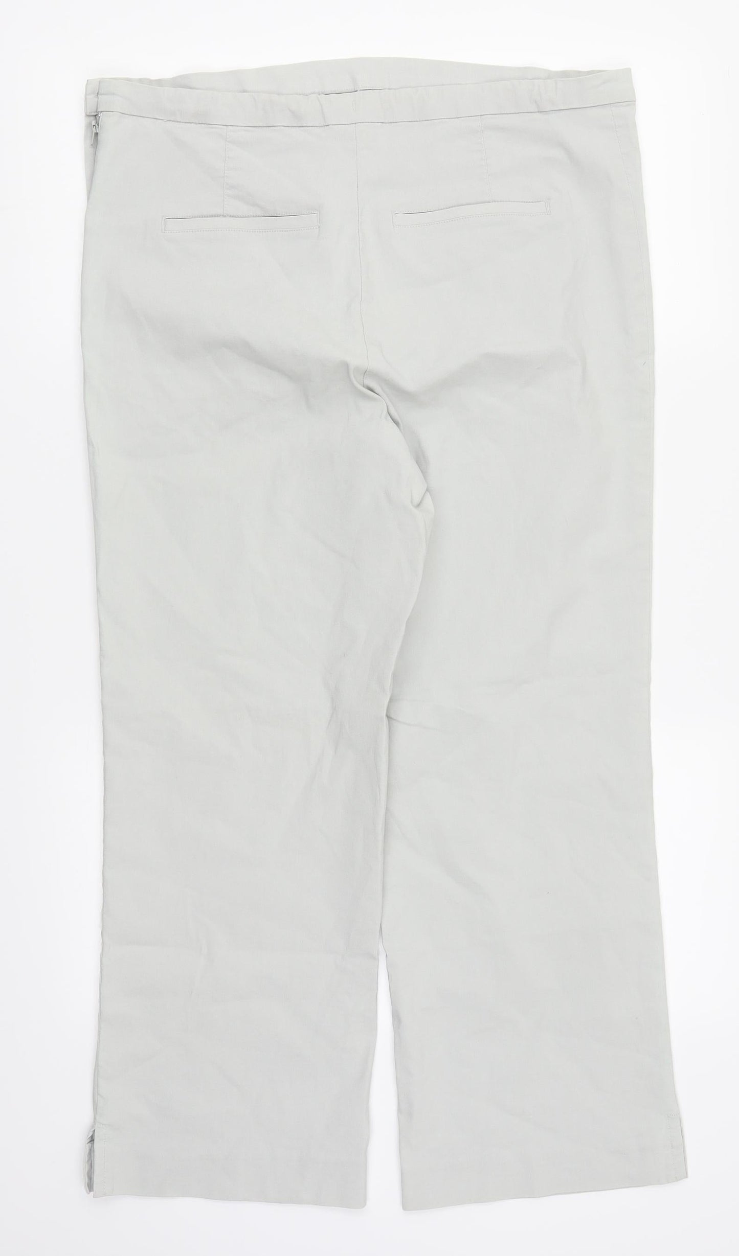 Mama Womens Grey   Trousers  Size L L25 in