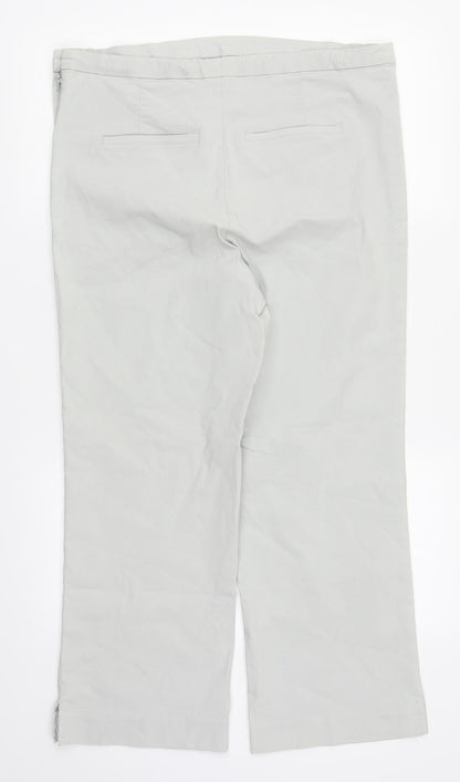 Mama Womens Grey   Trousers  Size L L25 in
