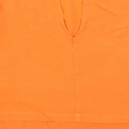 River Island Womens Orange   Basic T-Shirt Size 10