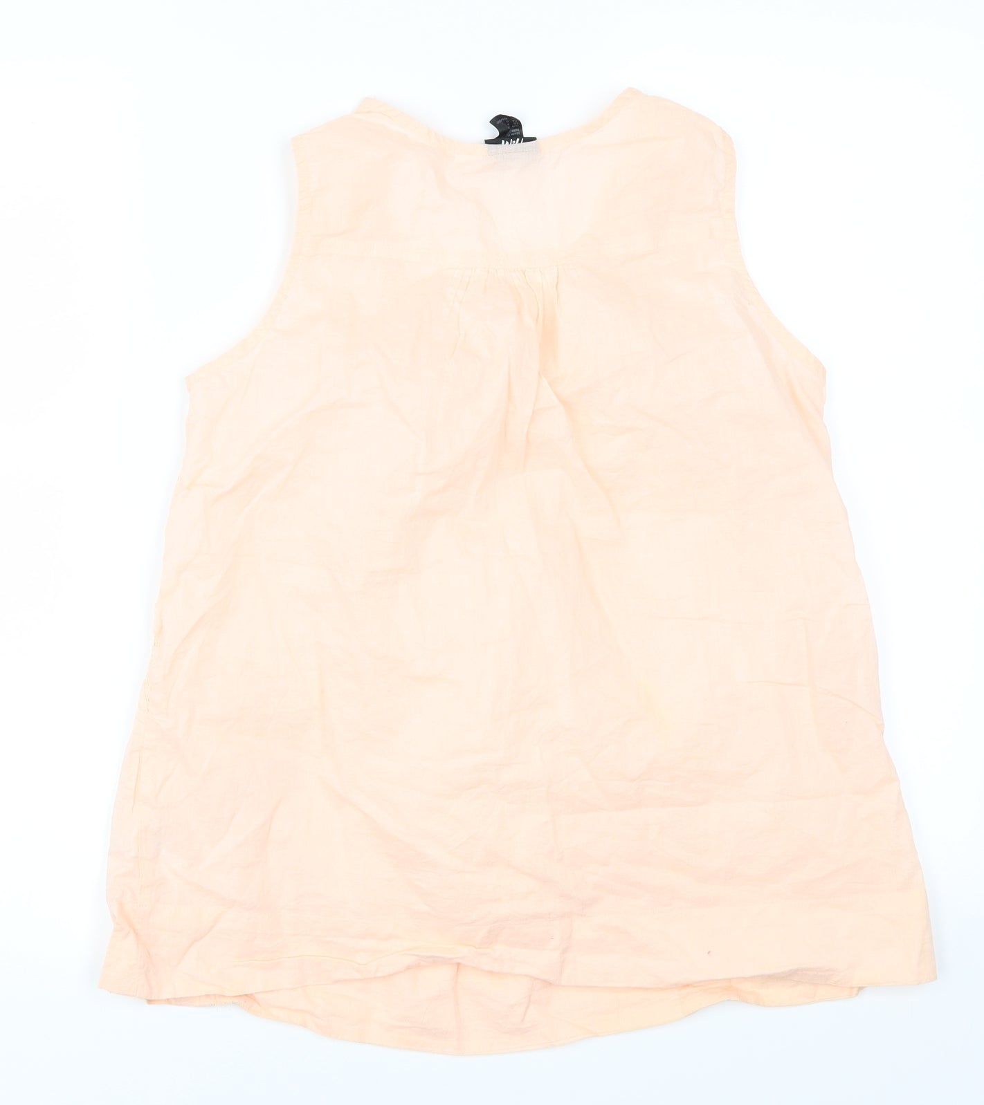 H&M Womens Pink   Basic Tank Size 8